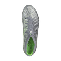 Skechers SKX 01 Elite Low Gras Voetbalschoenen (FG) Zilver Groen