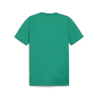 T-shirt PUMA TeamGoal Casuals vert blanc