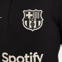 Nike FC Barcelone Strike Survêtement 1/4-Zip 2024-2025 Enfants Noir Blanc Rouge Bleu