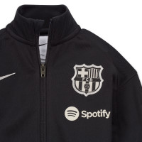 Nike FC Barcelone Strike Survêtement Full-Zip 2024-2025 Bébé Noir Blanc Rouge Bleu