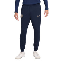 Nike Chelsea Strike Trainingsbroek 2024-2025 Donkerblauw Blauw Wit