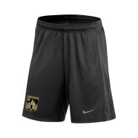 Pantalon d'entraînement Nike KVC Westerlo 2024-2025 pour enfant, noir et blanc