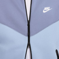 Nike Tech Fleece Sportswear Trainingspak Lichtblauw Blauwgrijs Zwart