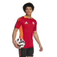 adidas Bayern Munich Maillot d'Entraînement 2024-2025 Rouge Blanc Orange