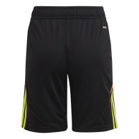 Short de football adidas Tiro 24 noir jaune rouge