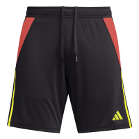 Short de football adidas Tiro 24 noir jaune rouge