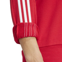 adidas Manchester United DNA Sweat-Shirt 2024-2025 Rouge Blanc