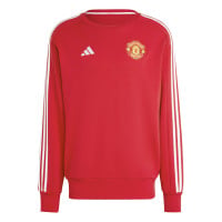 adidas Manchester United DNA Sweat-Shirt 2024-2025 Rouge Blanc