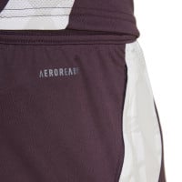 adidas Bayern Munich Short d'Entraînement 2024-2025 Bordeaux Rouge Blanc