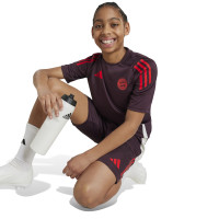 adidas Bayern München Trainingsset 2024-2025 Kids Bordeauxrood Rood Wit