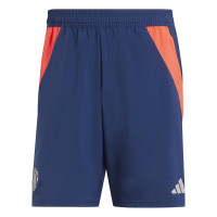 adidas Manchester United Travel Short 2024-2025 Bleu Foncé Rouge Blanc