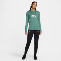 Nike Liverpool Strike Trainingsbroek 2024-2025 Dames Zwart Rood