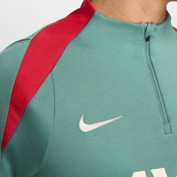 Nike Liverpool Strike Survêtement 1/4-Zip 2024-2025 Vert Noir Rouge