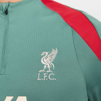 Nike Liverpool Strike Survêtement 1/4-Zip 2024-2025 Vert Noir Rouge