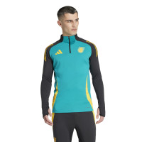 adidas Jamaica Trainingspak 1/4-Zip 2024-2026 Groen Zwart Geel