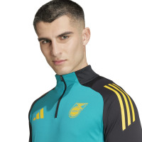 adidas Jamaica Trainingspak 1/4-Zip 2024-2026 Groen Zwart Geel