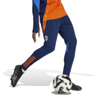 adidas Juventus Pantalon d'Entraînement 2024-2025 Bleu Foncé Orange