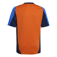 adidas Juventus Maillot d'Entraînement 2024-2025 Enfants Orange Bleu Blanc