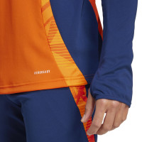 adidas Juventus Haut d'Entraînement 1/4-Zip 2024-2025 Orange Bleu Blanc