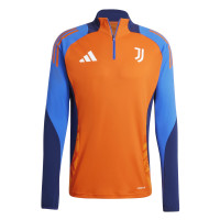 adidas Juventus Haut d'Entraînement 1/4-Zip 2024-2025 Orange Bleu Blanc