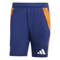 adidas Juventus Short d'Entraînement 2024-2025 Bleu Foncé Orange Blanc