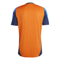 adidas Juventus Maillot d'Entraînement 2024-2025 Orange Bleu Blanc