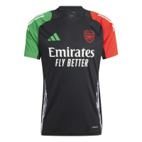 adidas Arsenal Maillot d'Entraînement Europe 2024-2025 Noir Vert Rouge Blanc