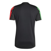 adidas Arsenal Maillot d'Entraînement Europe 2024-2025 Noir Vert Rouge Blanc