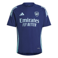 adidas Arsenal Maillot d'Entraînement 2024-2025 Enfants Bleu Foncé Bleu Clair