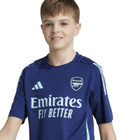 adidas Arsenal Maillot d'Entraînement 2024-2025 Enfants Bleu Foncé Bleu Clair