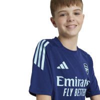 adidas Arsenal Maillot d'Entraînement 2024-2025 Enfants Bleu Foncé Bleu Clair