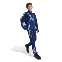 adidas Arsenal Survêtement 1/4-Zip 2024-2025 Enfants Bleu Foncé Bleu Clair