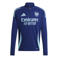 adidas Arsenal Survêtement 1/4-Zip 2024-2025 Bleu Foncé Bleu Clair