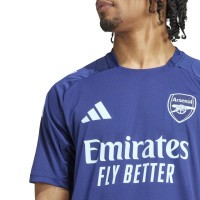 adidas Arsenal Maillot d'Entraînement 2024-2025 Bleu Foncé Bleu Clair