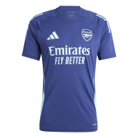 adidas Arsenal Maillot d'Entraînement 2024-2025 Bleu Foncé Bleu Clair