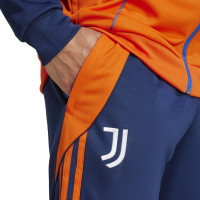 adidas Juventus Survêtement Full-Zip 2024-2025 Orange Bleu Foncé Bleu Blanc