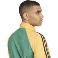 adidas Arsenal Culturewear Trainingsjack Woven 2024-2025 Geel Groen Zwart