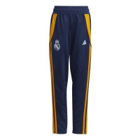 adidas Real Madrid Survêtement Full-Zip 2024-2025 Tout-Petits Bleu Clair Bleu Foncé Jaune