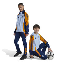 adidas Real Madrid Pantalon d'Entraînement 2024-2025 Enfants Bleu Foncé Bleu Clair