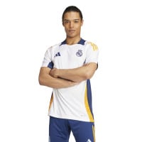 adidas Real Madrid Trainingsset 2024-2025 Wit Donkerblauw