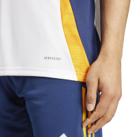 adidas Real Madrid Maillot d'Entraînement 2024-2025 Blanc Bleu Foncé