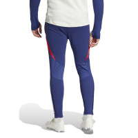 adidas Olympique Lyon Pantalon d'Entraînement 2024-2025 Bleu Rouge Blanc