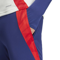 adidas Olympique Lyon Pantalon d'Entraînement 2024-2025 Bleu Rouge Blanc