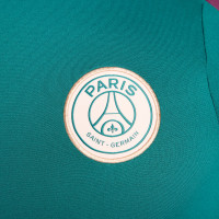 Nike Paris Saint-Germain Strike Survêtement 1/4-Zip 2024-2025 Vert Mauve Blanc Doré