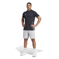 adidas Tiro 24 Sweat Short Gris Clair Blanc