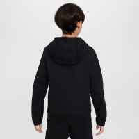 Nike Liverpool Tech Fleece Survêtement 2024-2025 Enfants Noir Rouge