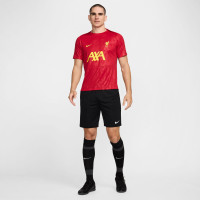 Nike Liverpool Pre-Match Maillot d'Entraînement 2024-2025 Rouge Jaune