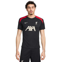 Nike Liverpool Strike Maillot d'Entraînement 2024-2025 Noir Rouge