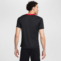 Nike Liverpool Strike Maillot d'Entraînement 2024-2025 Noir Rouge