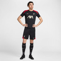 Nike Liverpool Strike Maillot d'Entraînement 2024-2025 Noir Rouge